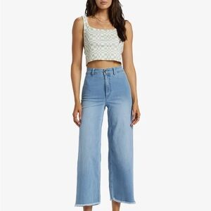Billabong Light Blue Flare Jeans